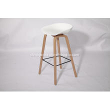 b&b bar stool backless with footrest
